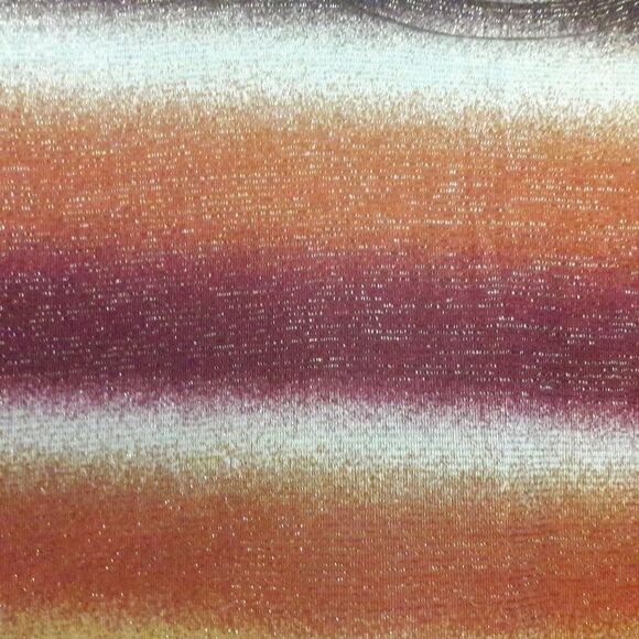 MAURICES Metallic Striped Ombre Style Blouse Sz s - Picture 3 of 6